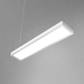 AQForm lampa wisząca SET SLEEK 57 LED hermetic L930 biały mat