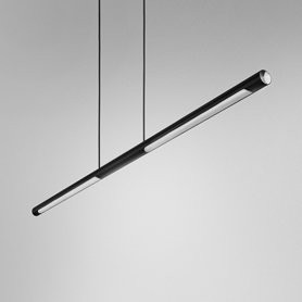 AQForm lampa wisząca THIN TUBE symmetry 158 LED L930 czarny mat