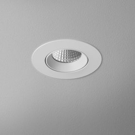 AQForm lampa wpuszczana HOLLOW x1 round move LED M930 38° biały mat
