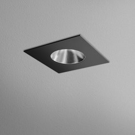 AQForm lampa wpuszczana LEDSQUARE x1 L930 51° antracyt struktura