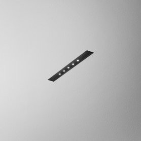 AQForm lampa wpuszczana LENS LINE 43 LED L930 54° czarny mat