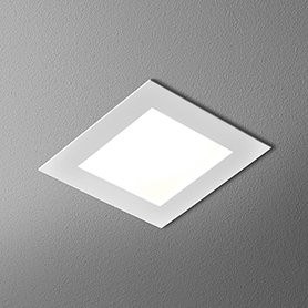 AQForm lampa wpuszczana MINISQUARE GL LED 230V M930 Phase-Control biały mat