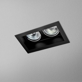 AQForm Lampa wpuszczana MINISQUARE x2 Phase-Control biały mat