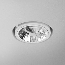 AQForm Lampa wpuszczana RING 111 trimless 230V Phase-Control biały mat