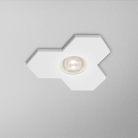 AQForm lampa wpuszczana SATELLITE LED 230V M930 27° Phase-Control biały mat