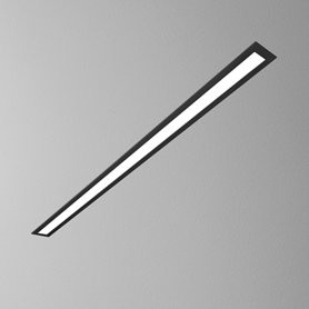 AQForm lampa wpuszczana SET ALULINE 58 LED L930 czarny mat