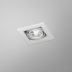 AQForm lampa wpuszczana SQUARES 50x1 LED L930 36° biały mat