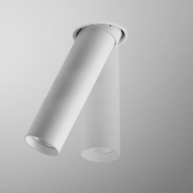 AQForm Lampa wpuszczana SWING 24 LED trimless L930 38° biały mat