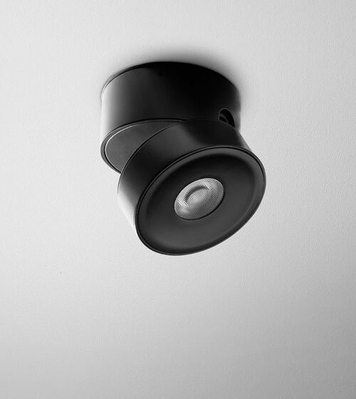 AQForm reflektor QRLED mini move lens 230V L930 34° Phase-Control czarny mat