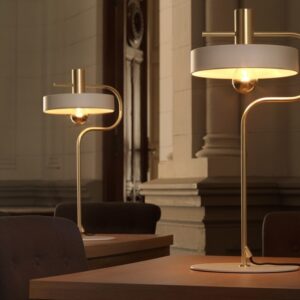 Aromas Lampa stolikowa ALOA BLANCA metal