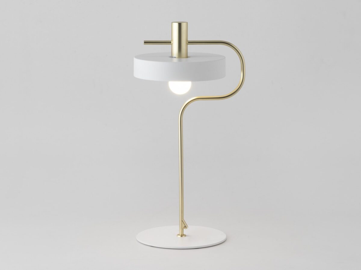 Aromas Lampa stolikowa ALOA BLANCA metal