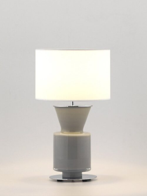 Aromas Lampa stolikowa PONN metal, szkło
