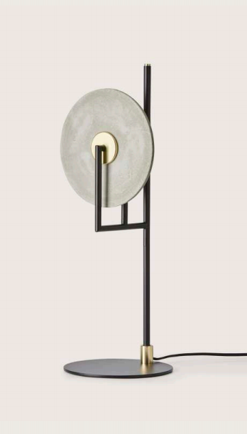 Aromas Lampa stołowa Erto czarny mat