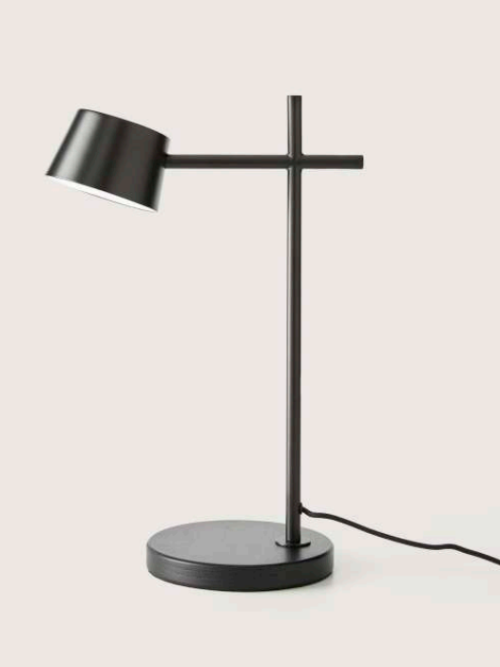 Aromas Lampa stołowa Nera czarny mat