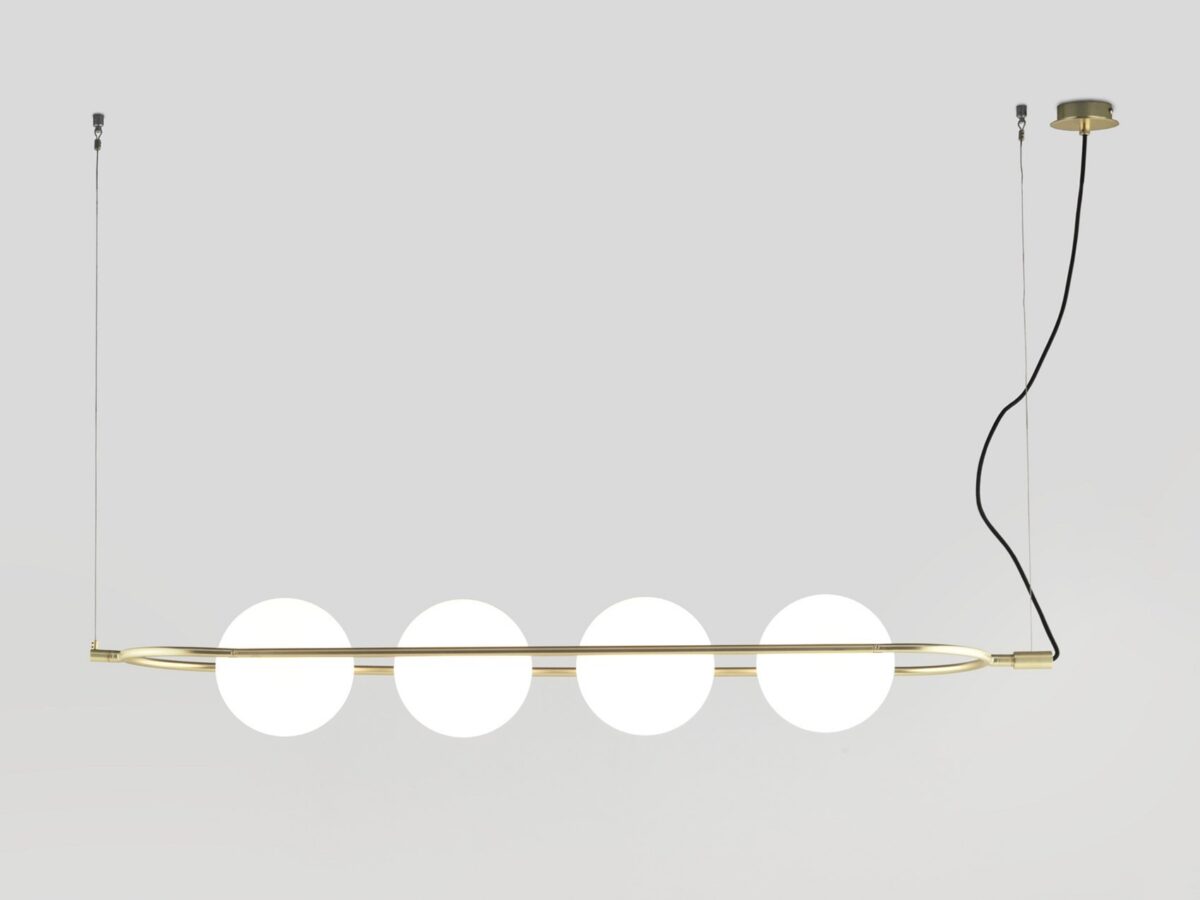 Aromas Lampa wisząca ABBACUS szkło, metal