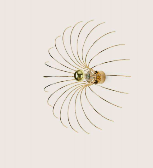 AROMAS SPIDER Kinkiet 1XE27  300MM METAL FINISH CHROME