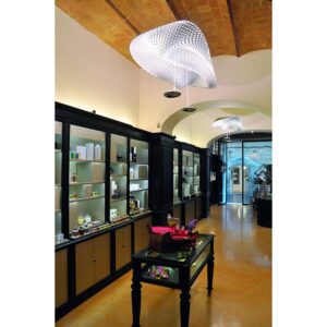 Artemide Żyrandol Cosmic Angel aluminium ABS led