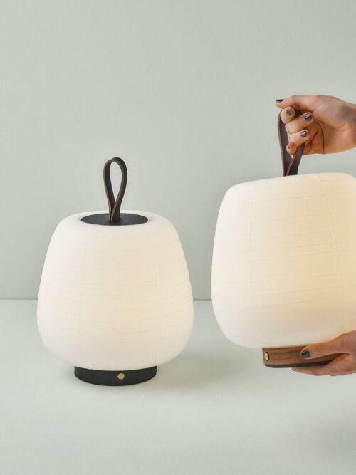 B.LUX Lampa Stolikowa MISKO CAMP BLACK