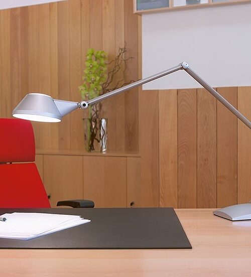 B.LUX Lampa Stolikowa PETITE BRACKET A GREY