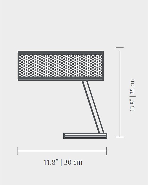 DelightFull Lampa stolikowa MARCUS mosiądz aluminium stal akryl