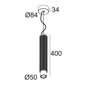 Delta Light Wiszące PUNK 452 C led 6W