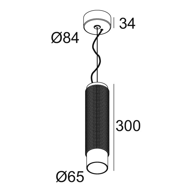 Delta Light Wiszące PUNK 622 C led 7W