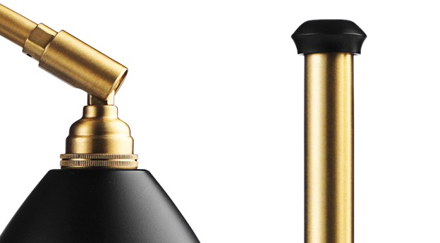 GUBI lampa stolikowa bestlite bl1 Ø16 Chrome