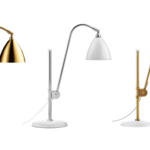GUBI lampa stolikowa bestlite bl1 Ø16 Chrome