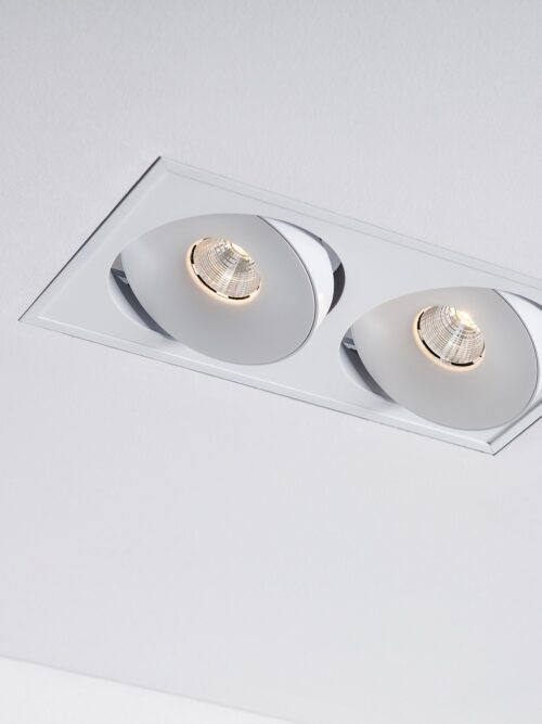LABRA lampy wpuszczane LAVA X2 WP Trimless edge.LED 6.5W On-Off