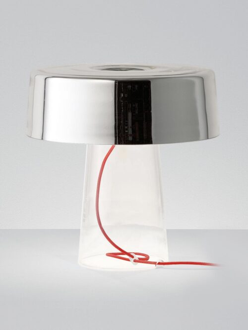 Prandina Stolikowa GLAM SMALL T1 szkło metal