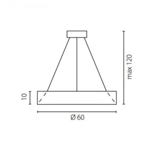 RAMKO lampa wisząca FOG 67242
