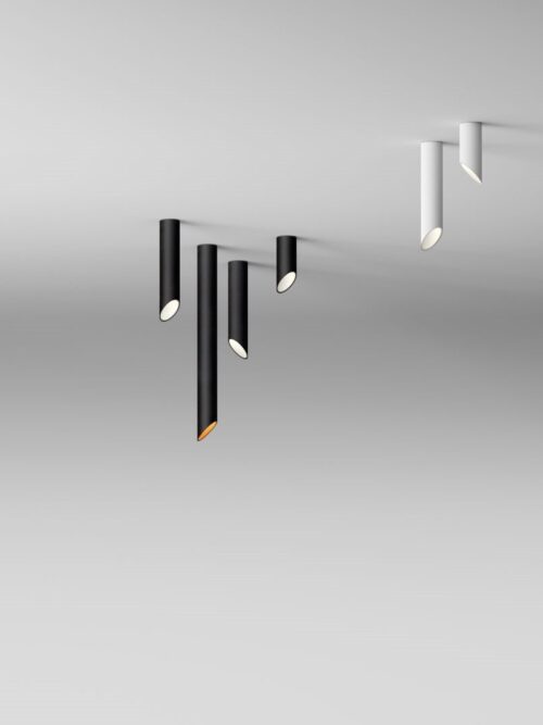 VIBIA lampa natynkowa 45º