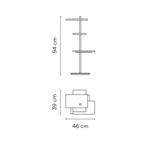 VIBIA lampa podłogowa SUITE 6005-6012