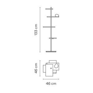 VIBIA lampa podłogowa SUITE 6005-6012