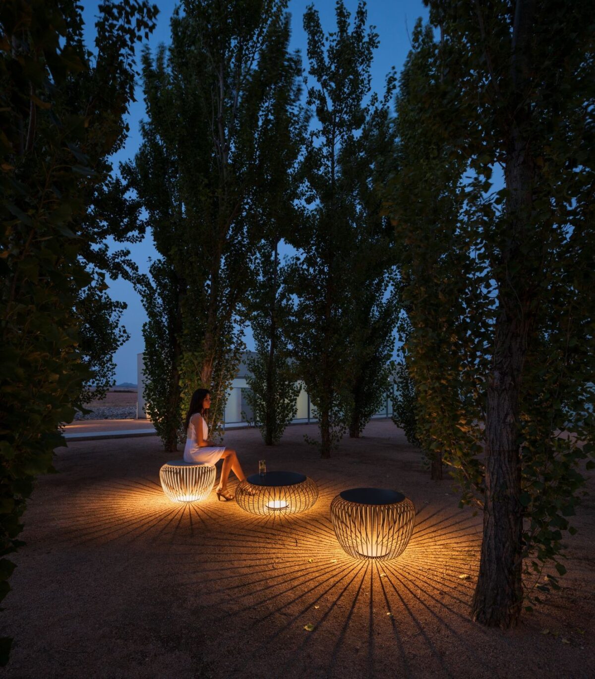 VIBIA lampa zewnętrzna MERIDIANO