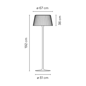 VIBIA lampa zewnętrzna PLIS OUTDOOR