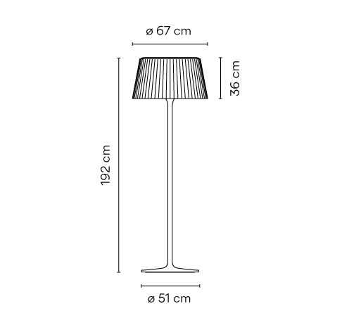 VIBIA lampa zewnętrzna PLIS OUTDOOR