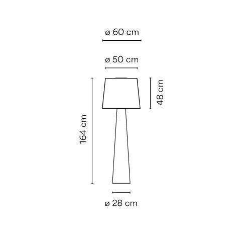 VIBIA lampa zewnętrzna WIND 4057