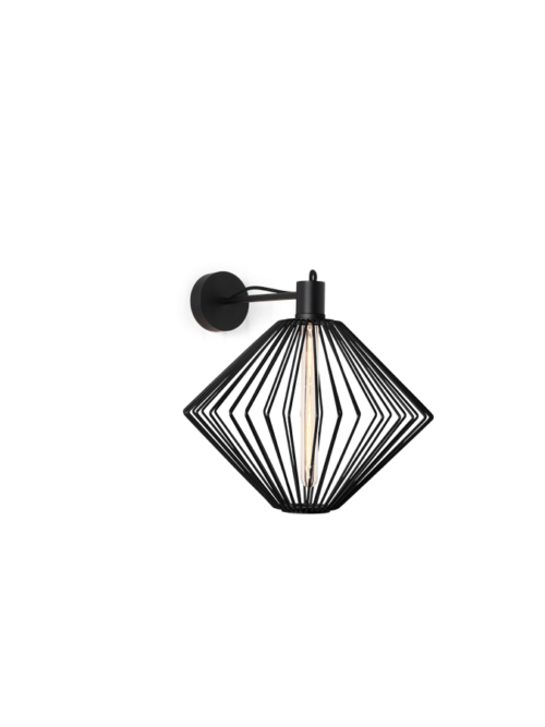 Wever Ducre kinkiety WIRO WALL DIAMOND 1.0 (czarny)