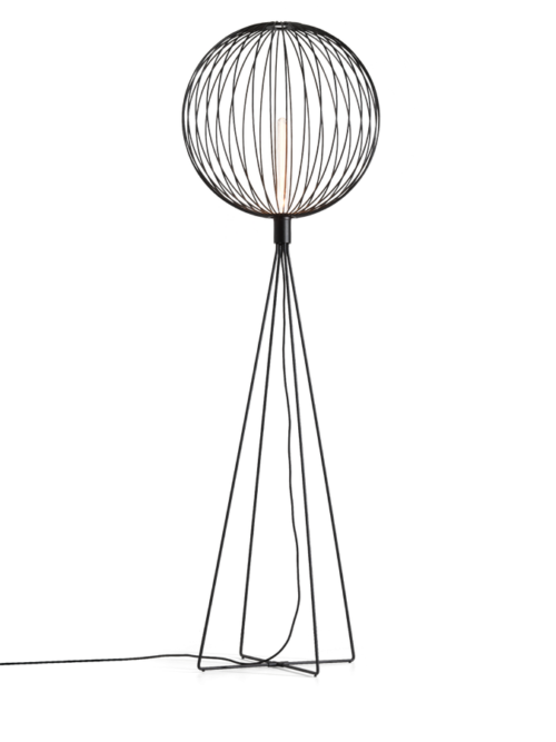 Wever Ducre lampy podłogowe WIRO FLOOR GLOBE 2.0 (czarny)