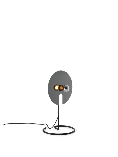 Wever Ducre lampy stolikowa MIRRO TABLE 1.0 (czarny+czarny-chromowany))