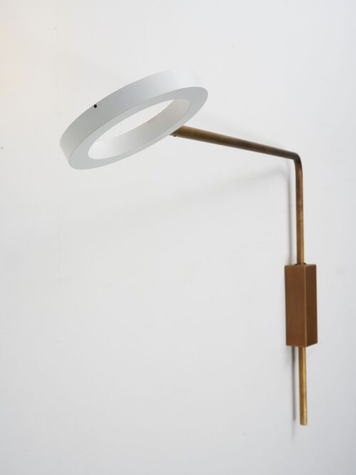 ZAVA Kinkiet META żelazo aluminium mosiądz led 19W