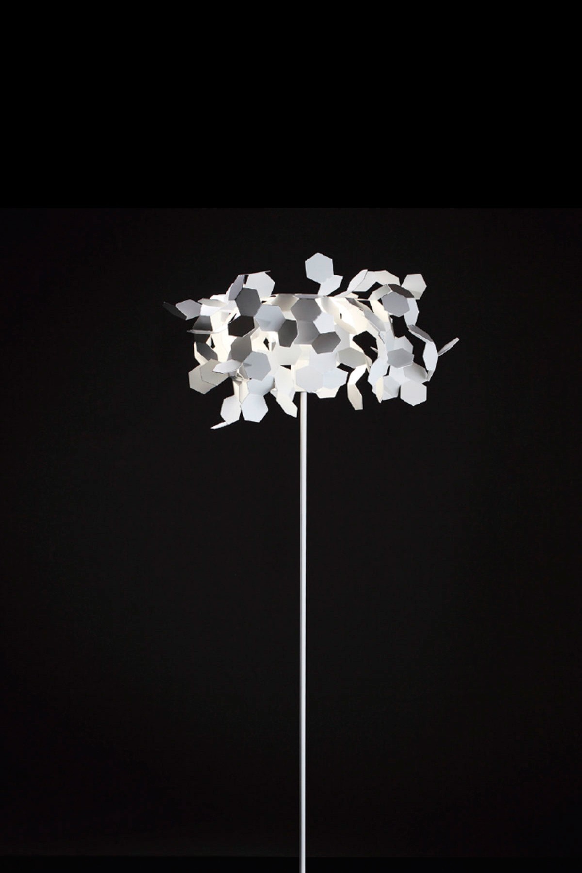 Lampa ZAVA Podłogowa ANDROMEDA aluminium