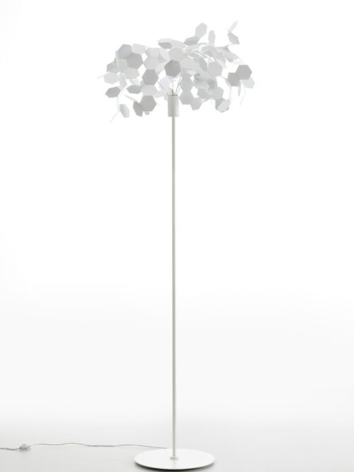 Lampa ZAVA Podłogowa ANDROMEDA aluminium
