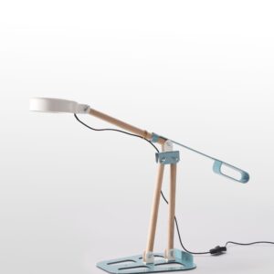 ZAVA Stolikowa GIACOLÙ żelazo drewno led 3W