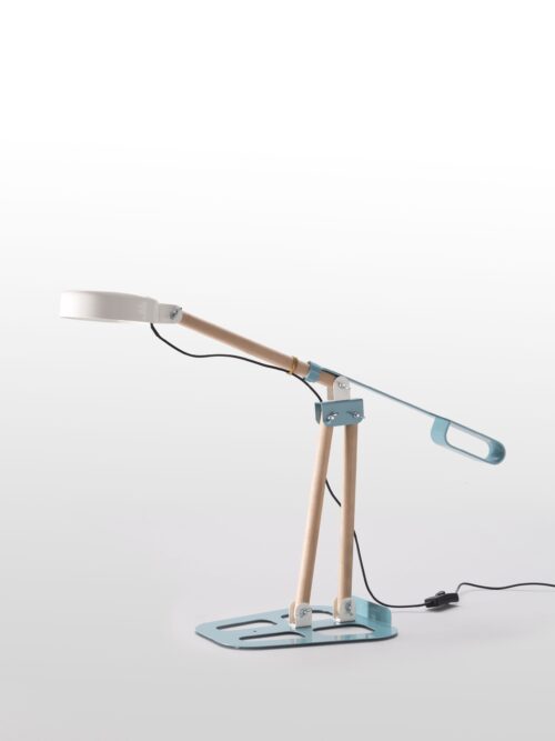 ZAVA Stolikowa GIACOLÙ żelazo drewno led 3W