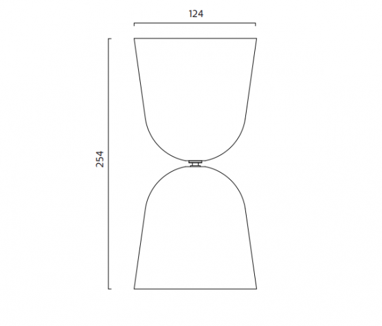 Zero-Lighting Lampa natynkowa Convex