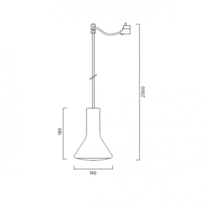 Zero-Lighting Lampa wisząca Par