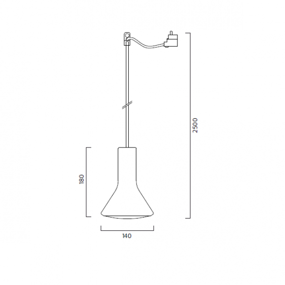 Zero-Lighting Lampa wisząca Par