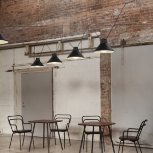 Zero-Lighting Lampa wisząca Shibuya Black